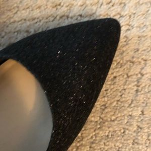 7.5 size sparkly heels worn once